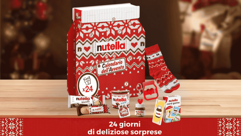 Calendario Avvento Nutella: Disponibile su Amazon!