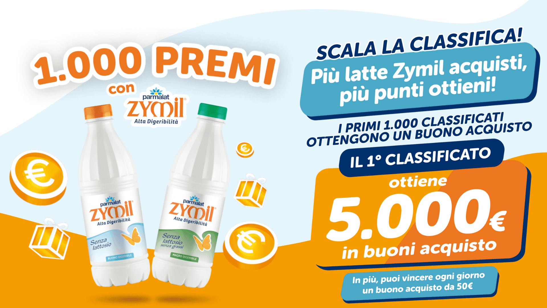 Concorso Zymil: Vinci buoni acquisto fino a 5.000€! 1 Concorso Zymil Vinci buoni acquisto fino a 5.000€!