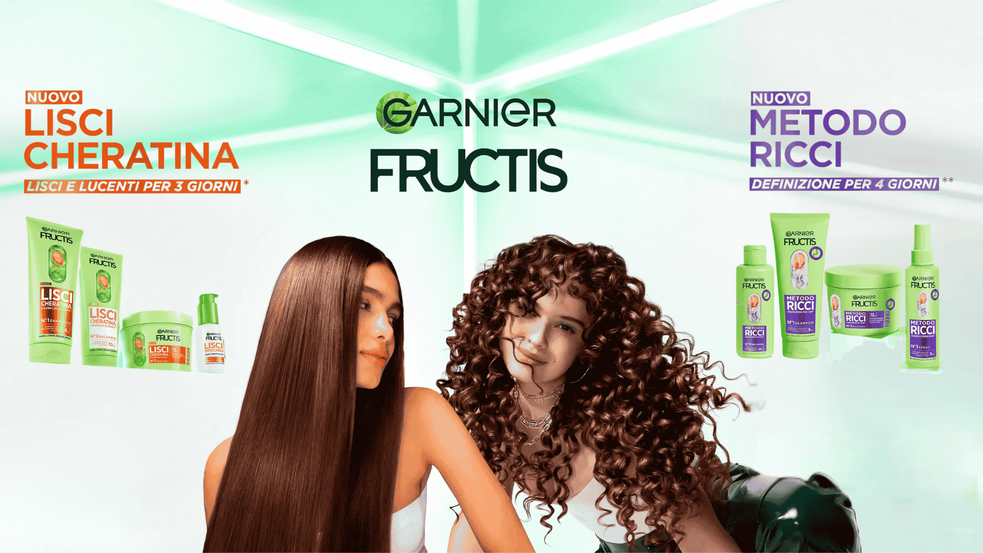 Diventa tester Garnier Fructis: Prova GRATIS il kit Lisci Cheratina e Metodo Ricci! 1 Diventa tester Garnier Fructis Prova GRATIS le linee Lisci Cheratina e Metodo Ricci!