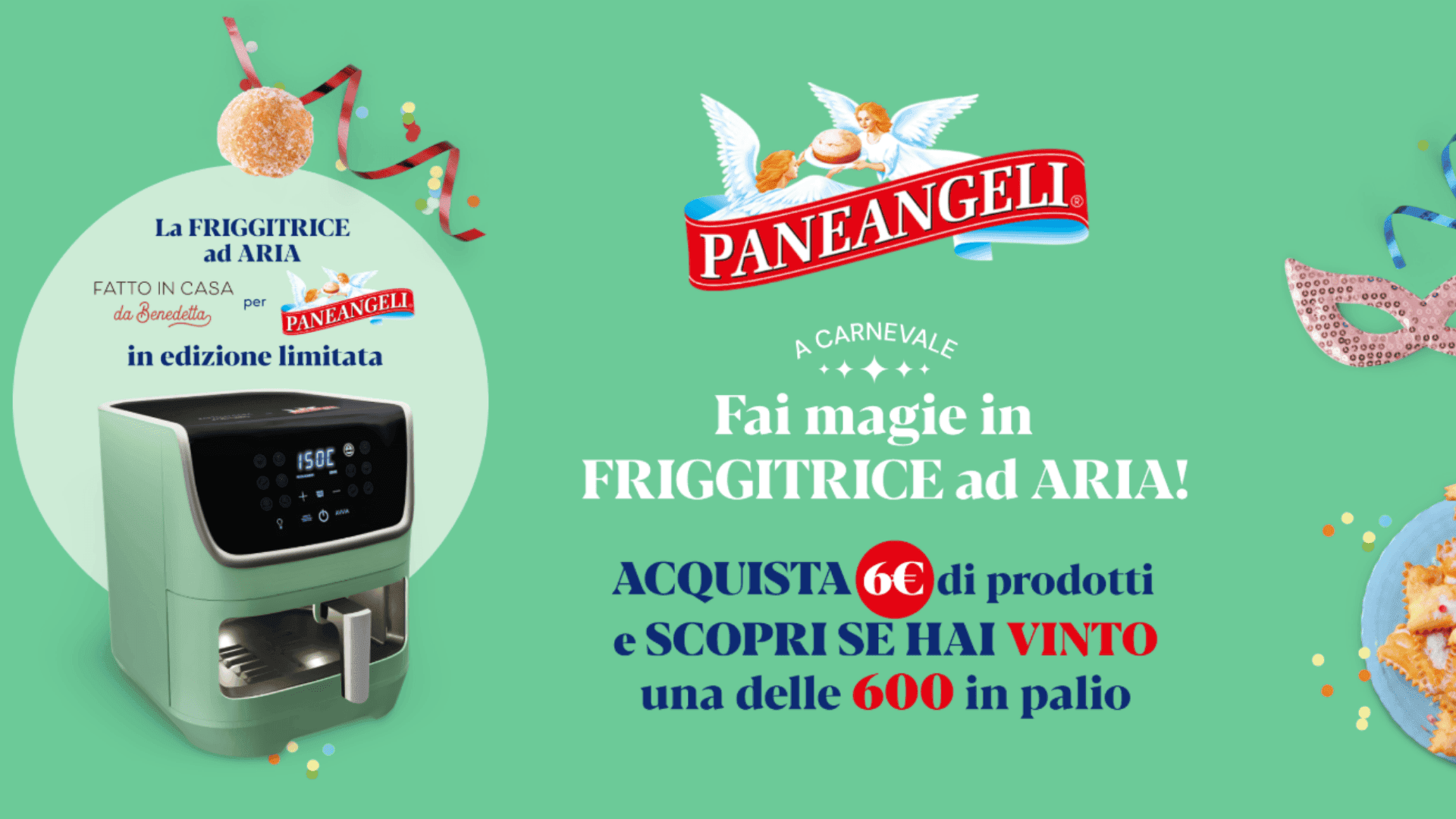Concorso Paneangeli: Vinci una friggitrice ad aria! 1 Concorso Paneangeli Vinci una friggitrice ad aria