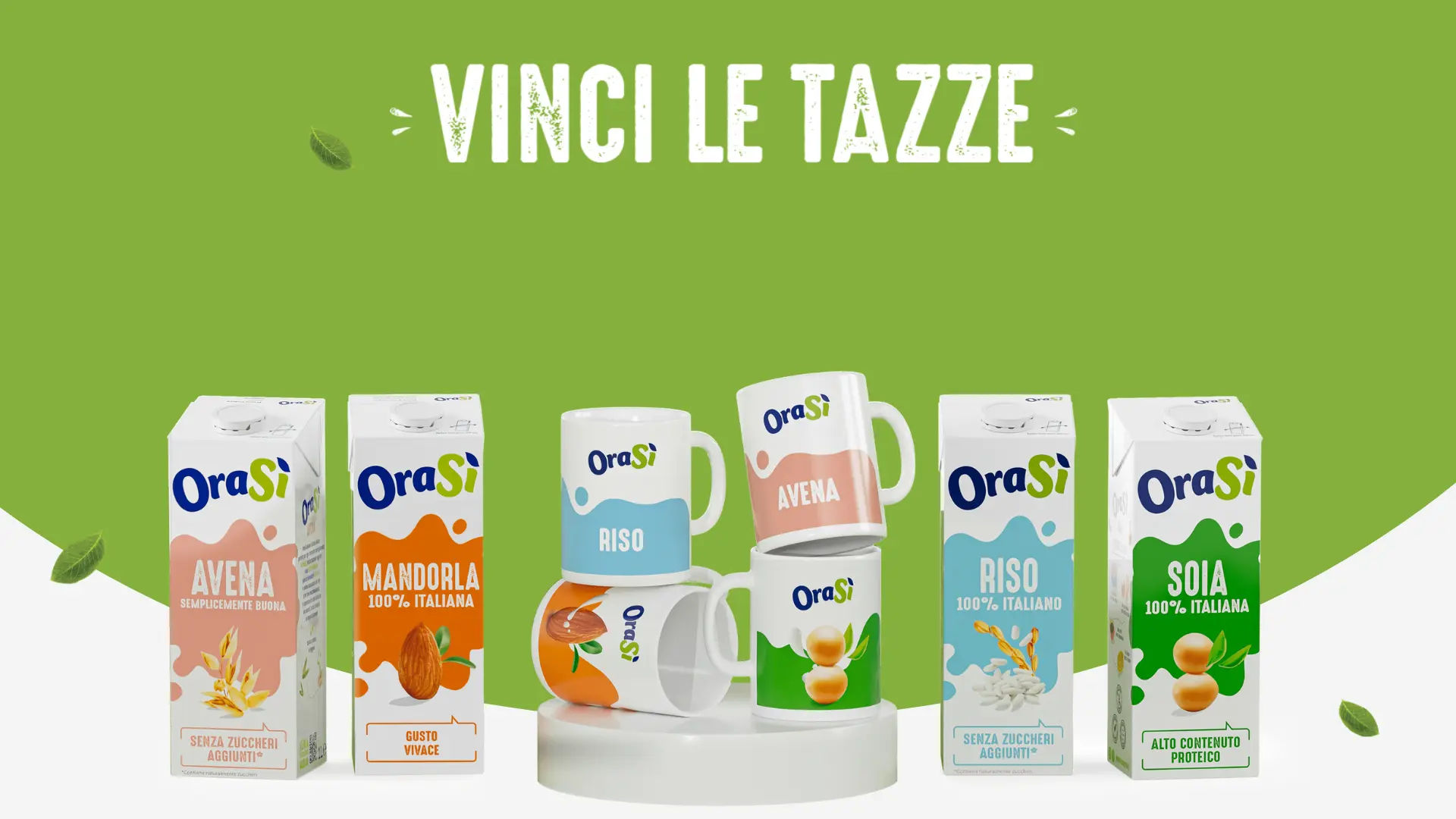 Raccolta Punti OraSì: Colleziona 4 Tazze OraSì personalizzate! 1 Raccolta Punti OraSì Colleziona 4 Tazze OraSì personalizzate
