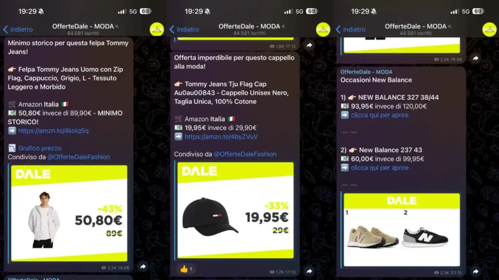 Guida ai migliori canali Telegram di offerte da seguire nel 2025 8 canale telegram offerte dale jaki moda