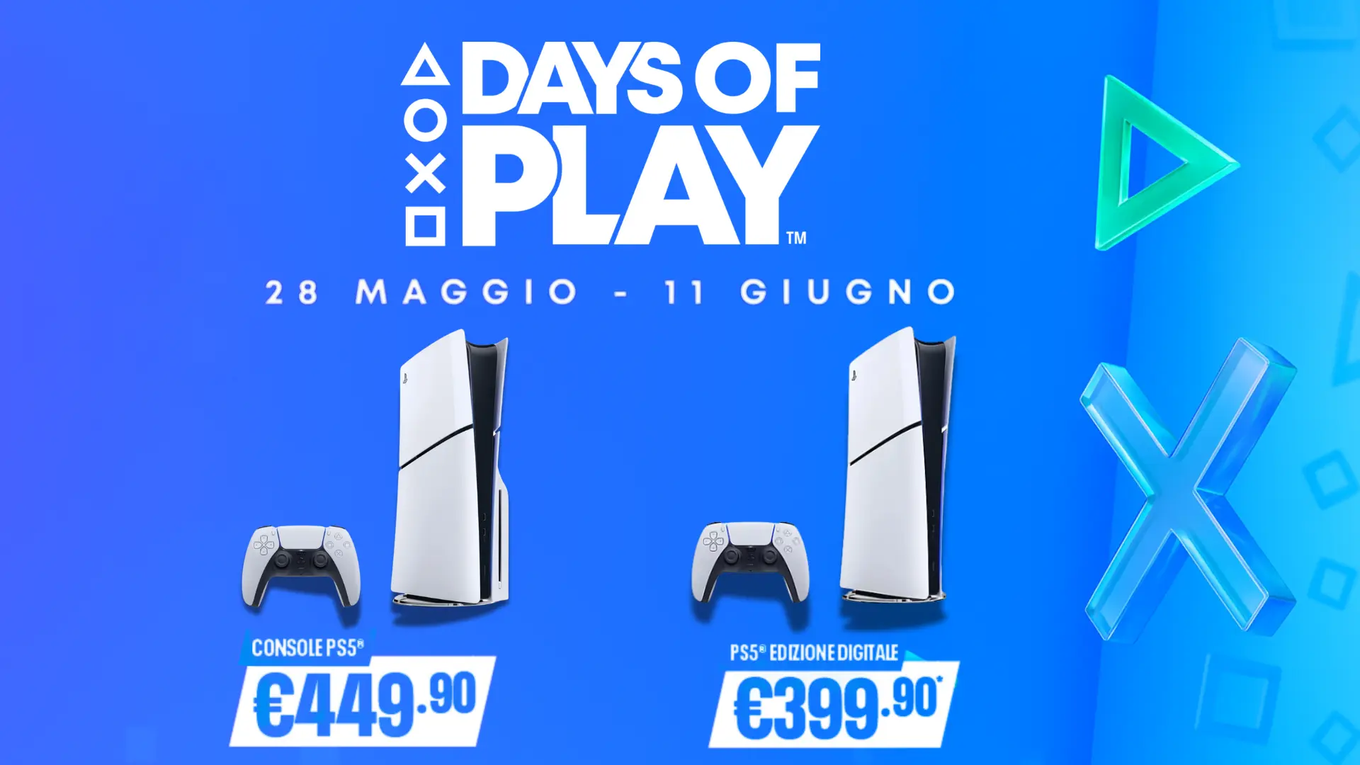 Days of Play 2025: lista delle migliori offerte PlayStation 5, videogiochi e accessori 1 days-of-play-2025-migliori-offerte-ps5-amazon-playstation-store