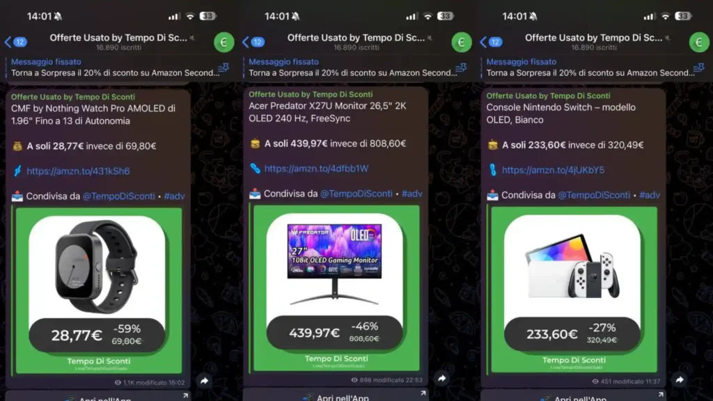 Guida ai migliori canali Telegram di offerte da seguire nel 2025 5 miglior canale telegram offerte usato seconda mano