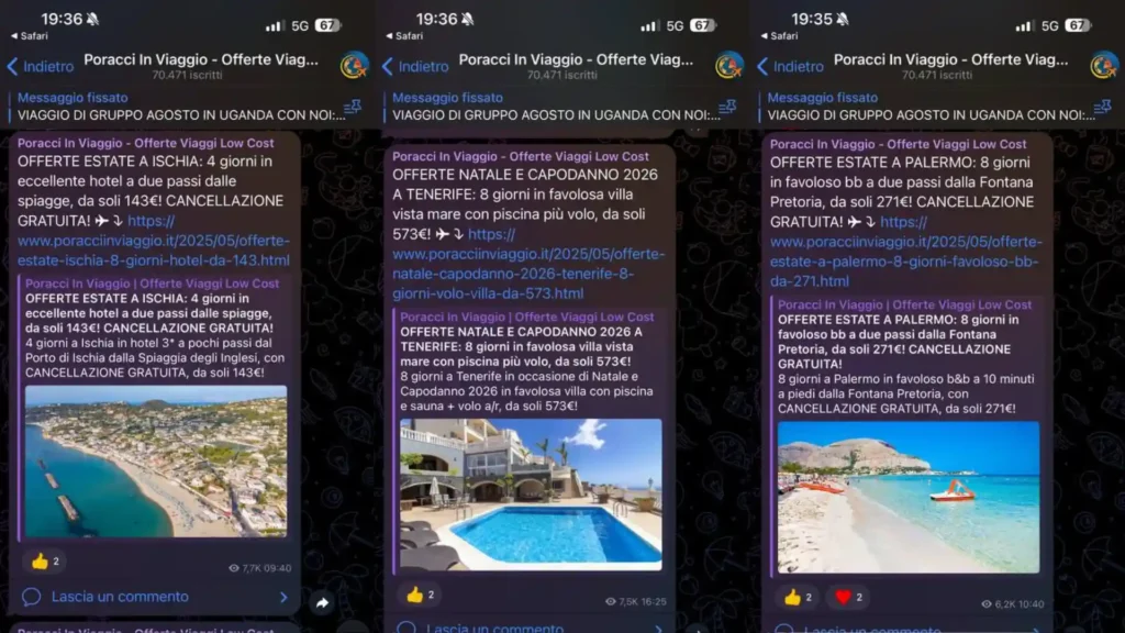 Guida ai migliori canali Telegram di offerte da seguire nel 2025 4 miglior canale telegram offerte viaggi voli
