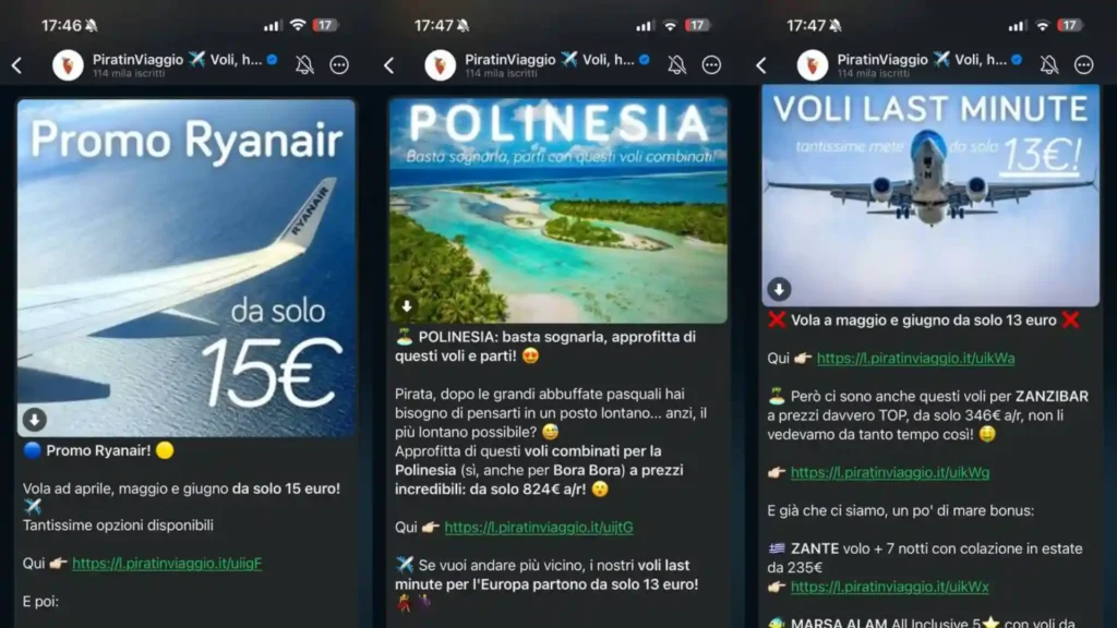 Guida ai migliori canali WhatsApp di offerte da seguire nel 2025 3 miglior canale whatsapp offerte viaggi