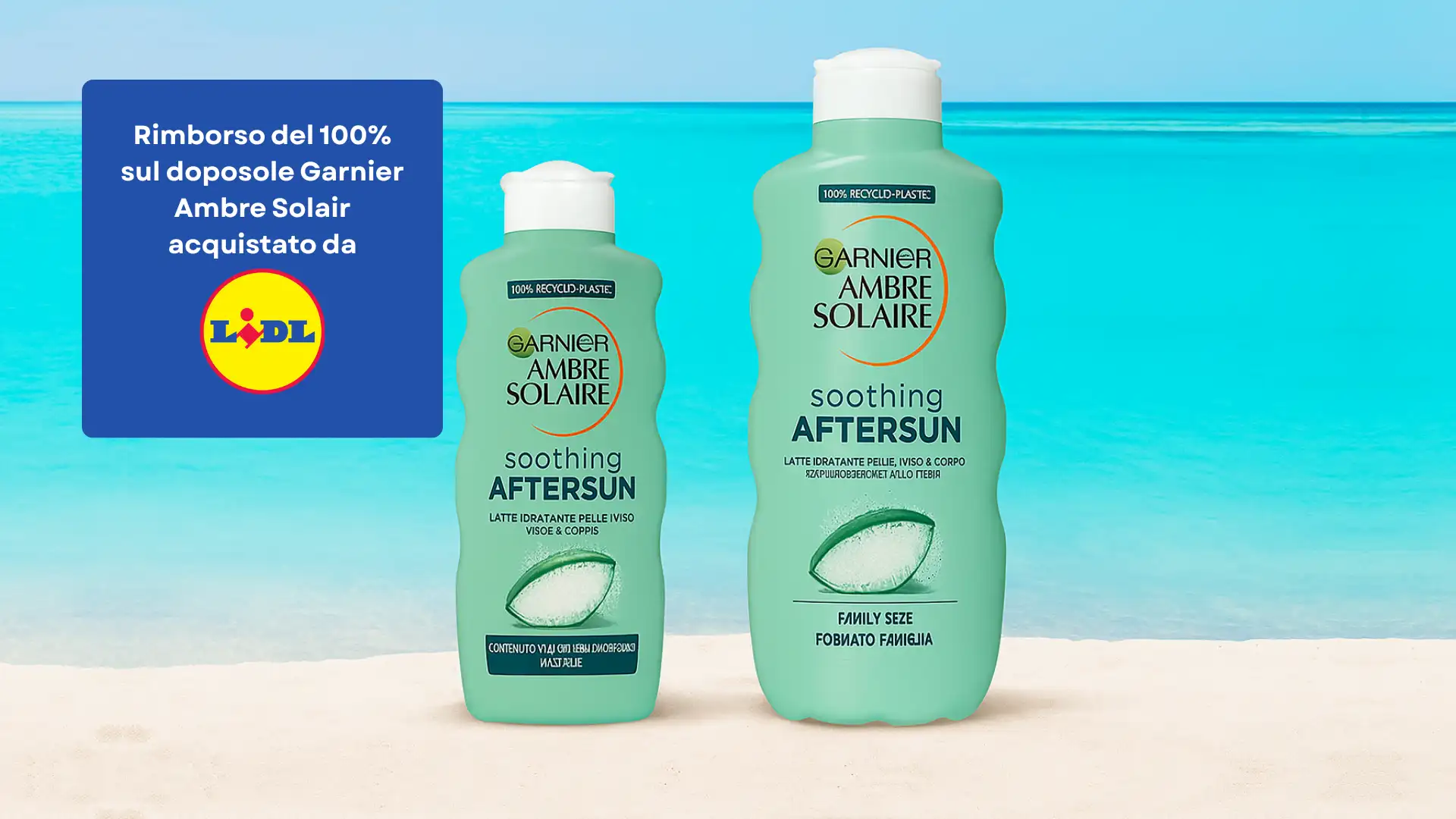 Cashback Garnier “Ambre Solaire ti rimborsa un Doposole”, ma solo da Lidl! 1 rimborso-garnier-ambre-solaire-doposole-cashback-lidl