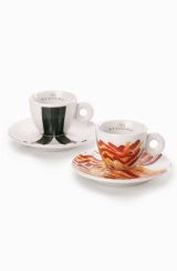 Illy Lovers: in regalo come premio certo set di tazzine, caffettiere, travel mug, cucchiaini e buoni 7 set 2 tazze tazzineart collection genesi illy lovers premio certo