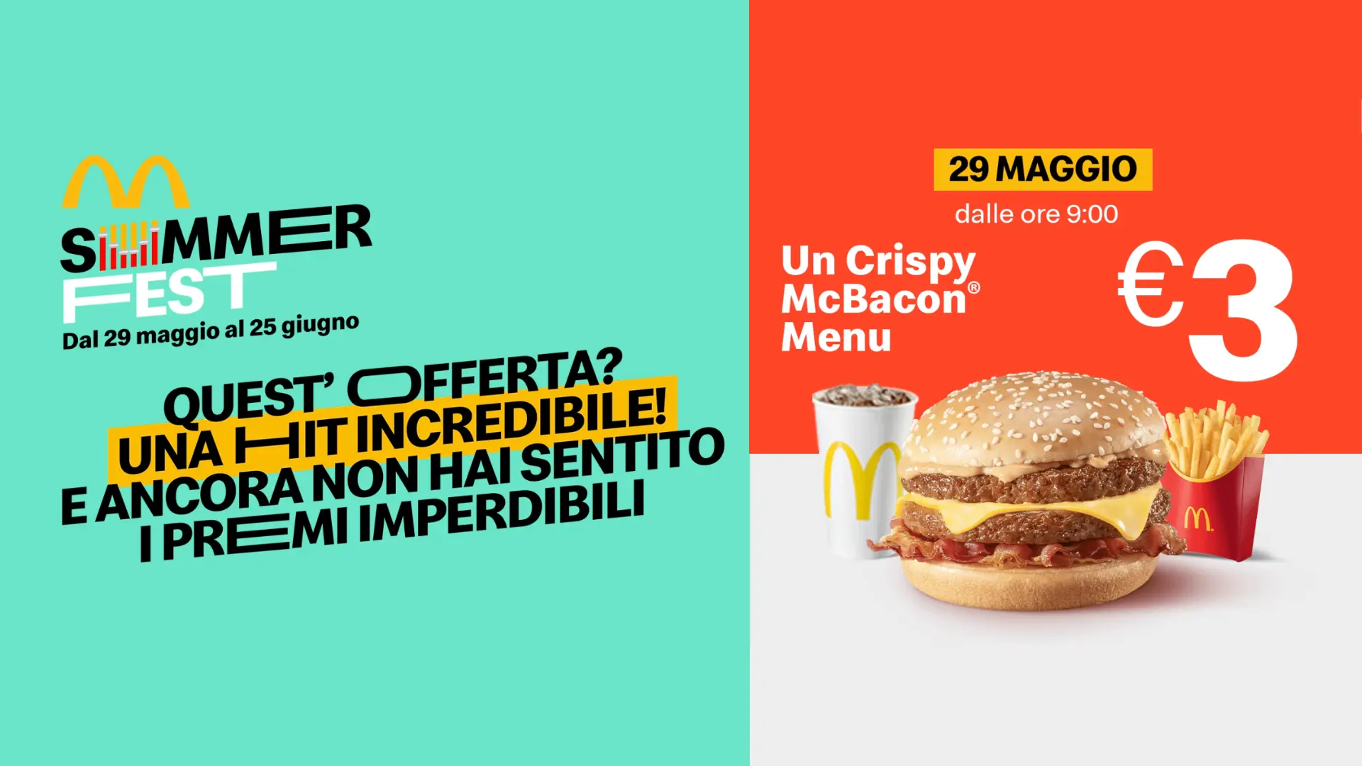 McDonald’s Summer Fest 2025: come funziona e lista completa delle offerte 1 summer-fest-mcdonalds-2025-lista-completa-offerte-crispy-3-euro