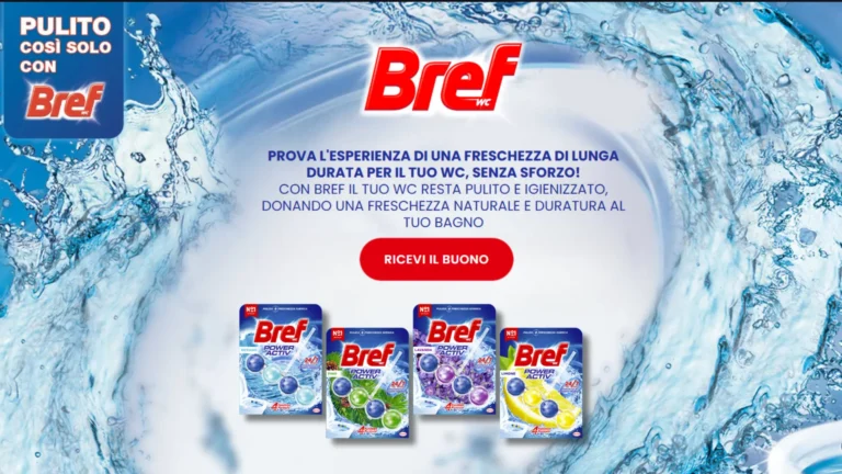 Promozione buono sconto Bref WC con prodotti Power Activ assortiti