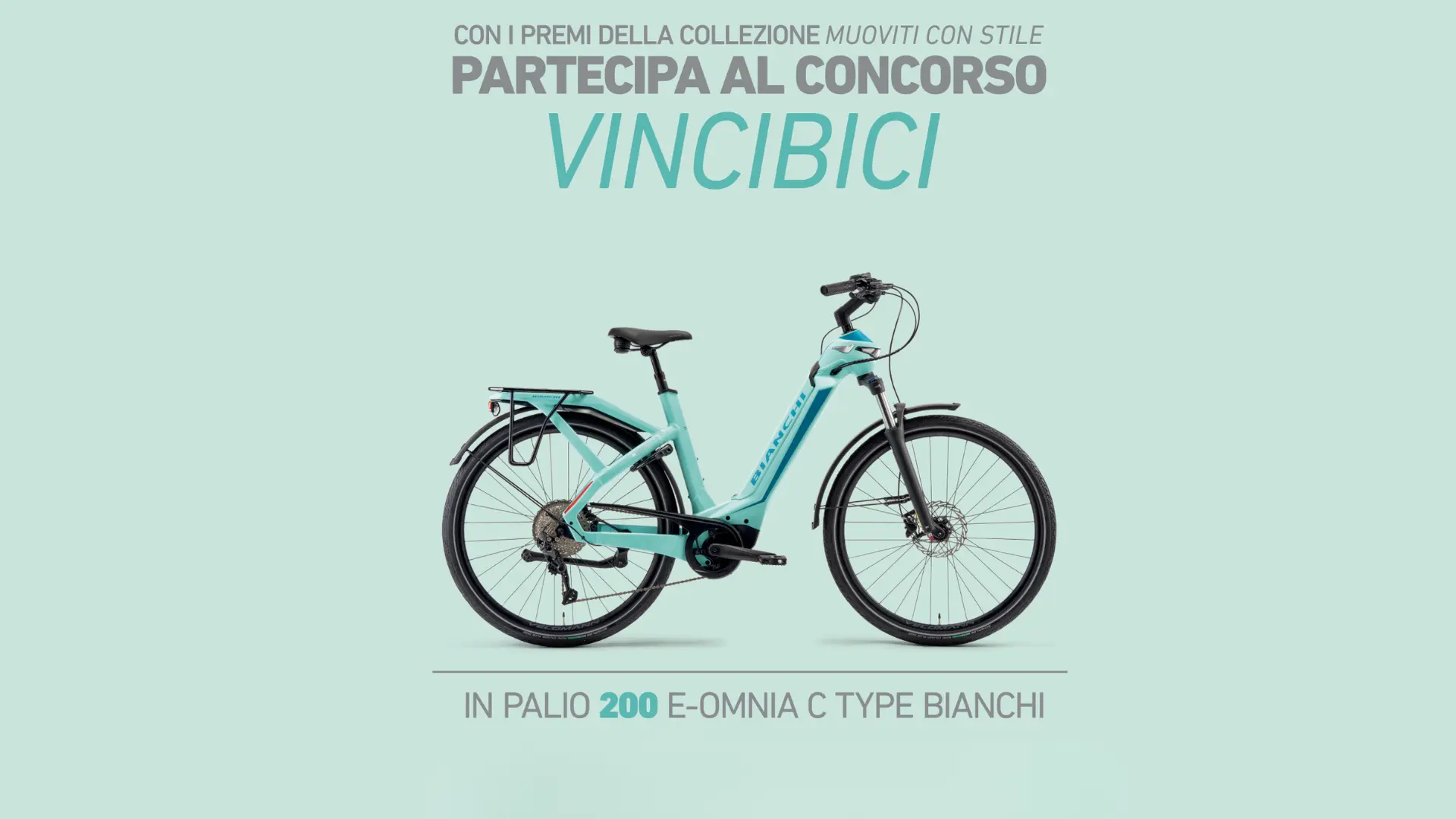 Concorso Conad Vincibici: vinci una E-Bike Bianchi 1 Concorso Conad Vincibici – In palio 200 E-Bike Bianchi