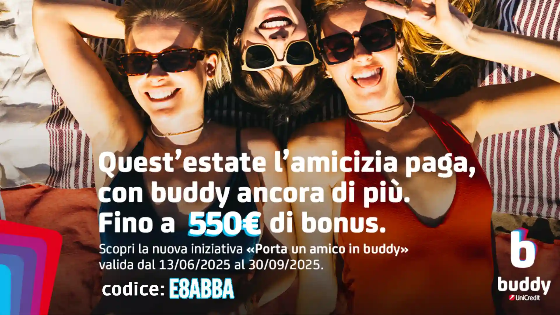 Porta un amico in Buddy: 50€ GRATIS + altri 500€ da spendere come vuoi con BuddyBank! 1 porta-un-amico-in-buddy-50-euro-codice-invito-500-euro-inviti-amici