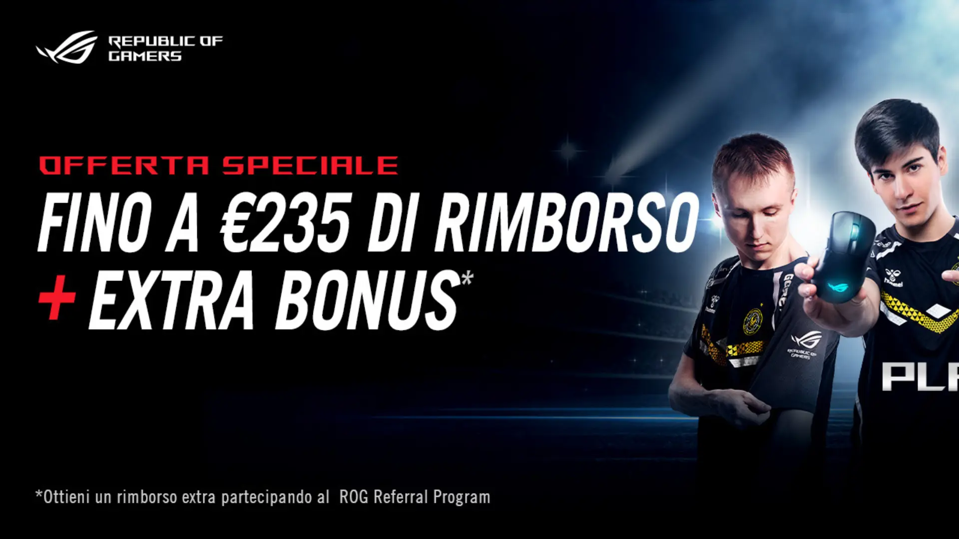 cashback-asus-play-like-a-pro-2025-80-euro-rimborso