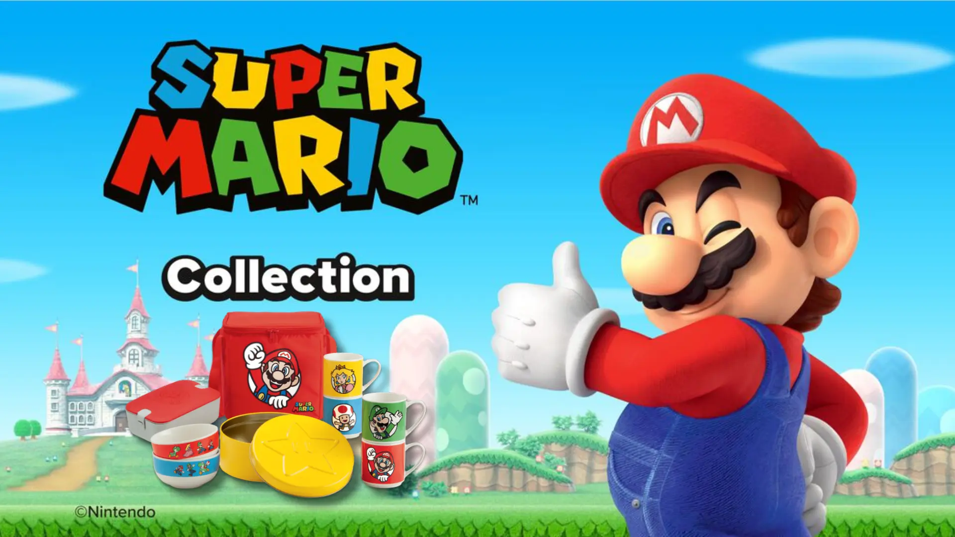 Raccolta Bollini Carrefour Super Mario 2025: scopri i premi e collezionali tutti 1 Premi Carrefour Super Mario 2025 con ciotole, tazze e borsa termica