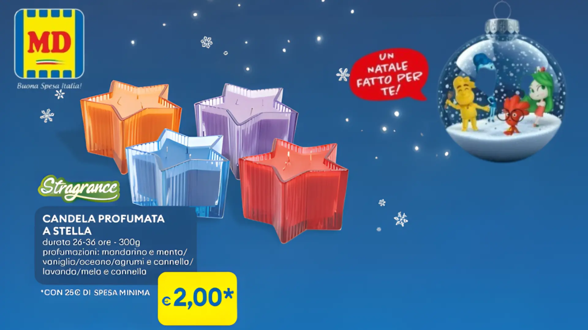 MD Candela Profumata a Stella a 2€: scopri come averla