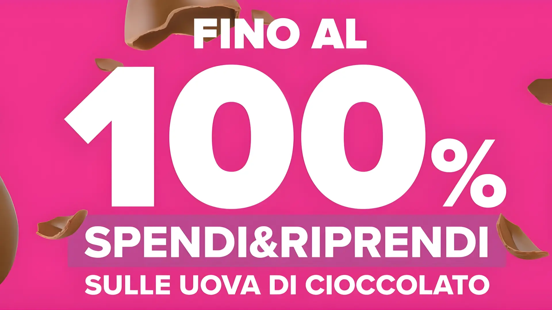 Promo Carrefour Spendi e Riprendi sulle uova di cioccolato fino al 100%