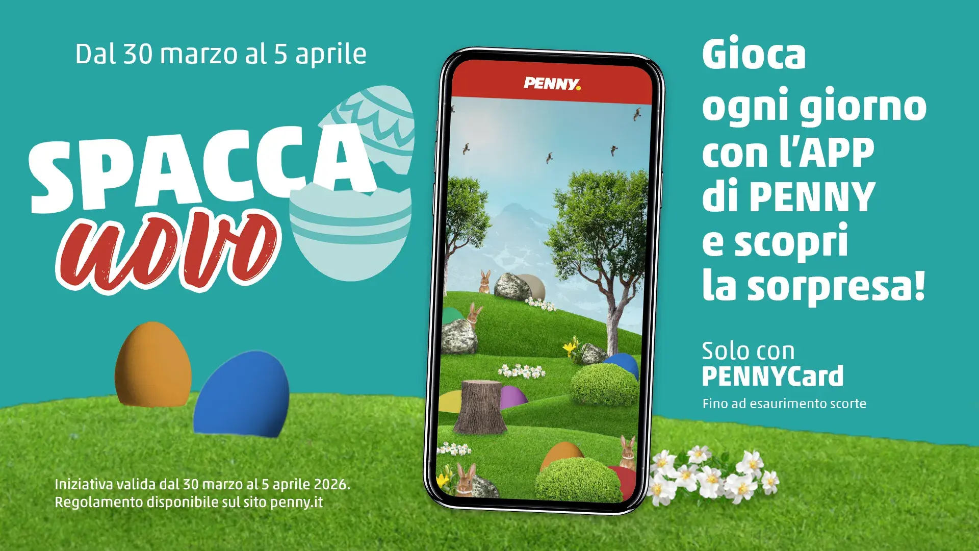 Penny Spacca Uovo 2026 con app PENNY Italia e sorpresa giornaliera