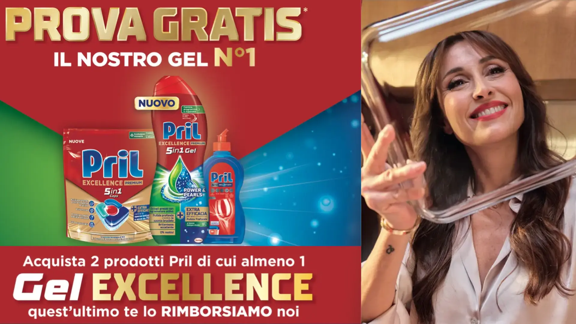 Pril Gel Excellence cashback 2026 prova gratis rimborso 9,99 euro