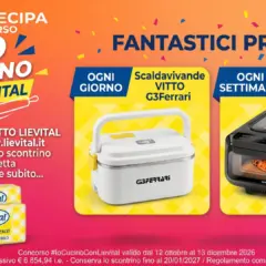 Concorso Instagram “Io cucino con Lievital”: in palio scaldavivande e forni per pizza
