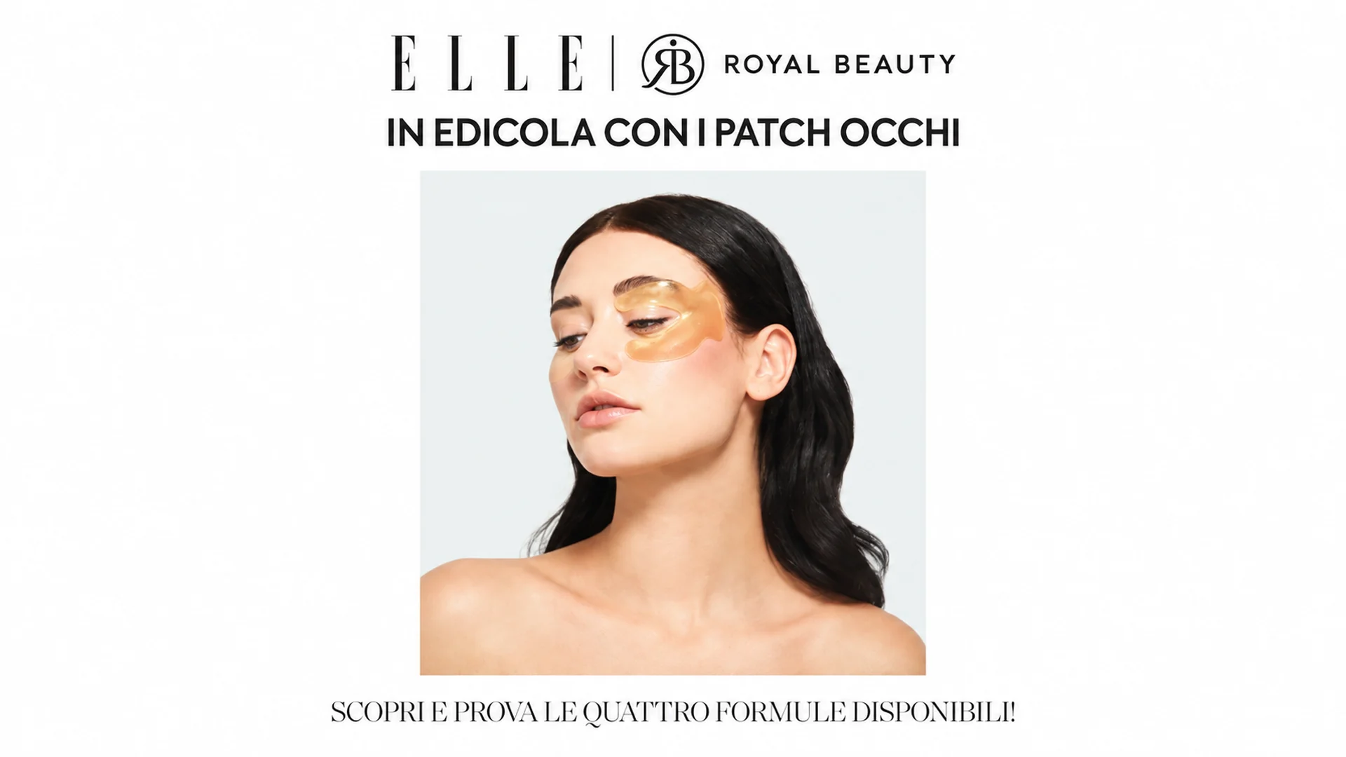 Elle con patch occhi Royal Beauty a 1€ in più: quattro formule in edicola dal 5 novembre