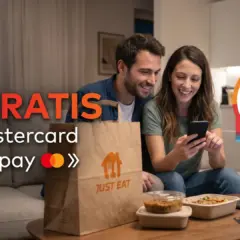 Just Eat 6€ gratis con Mastercard Click to Pay: come avere il codice sconto entro il 29 ottobre