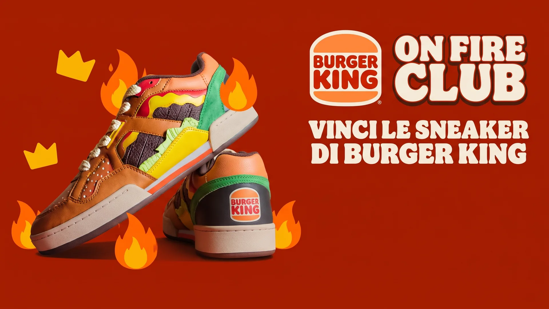 On Fire Club Burger King: la nuova raccolta punti dell’app con corone e premi brandizzati
