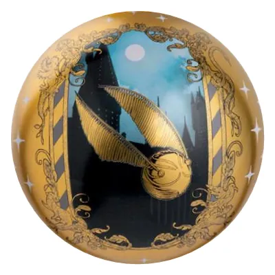 Pallina di Natale Harry Potter rara con il Boccino d’Oro, blind box Acqua & Sapone
