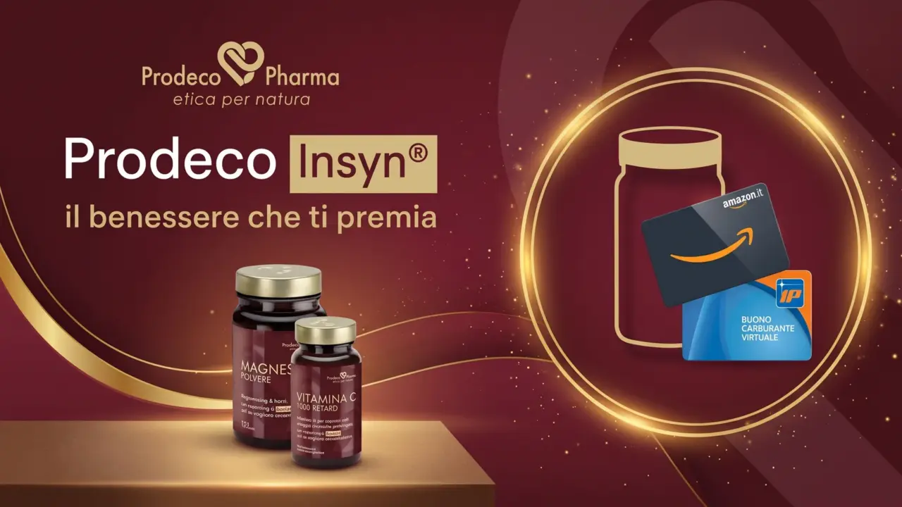 Premio certo Prodeco Insyn: buono Amazon o carburante IP da 10€ con un solo integratore in farmacia