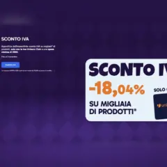 No IVA Unieuro 2026: sconto del 18,04% con Unieuro Club fino al 3 novembre