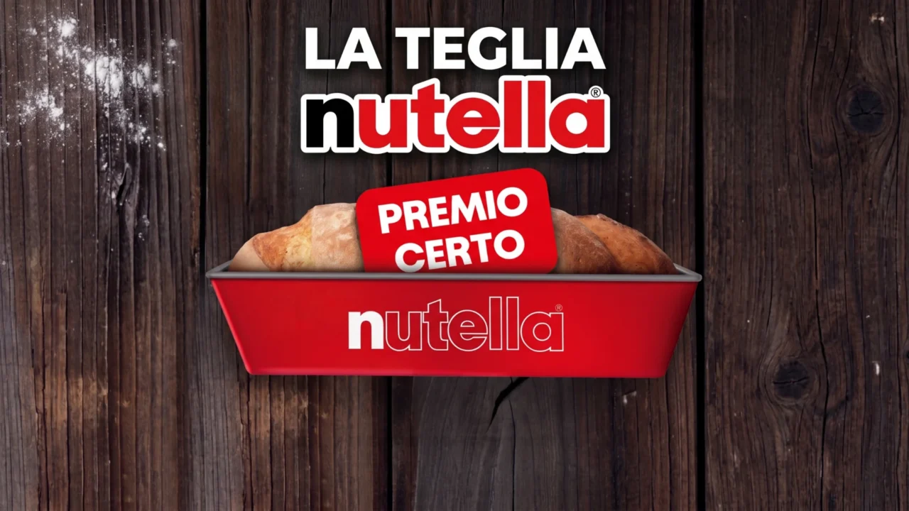 Teglia Nutella come premio certo: ecco come richiederla in omaggio
