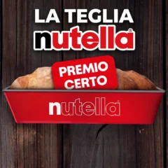 Teglia Nutella come premio certo: ecco come richiederla in omaggio