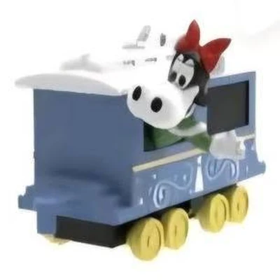 Vagone del trenino Disney Conad con Clarabella al finestrino
