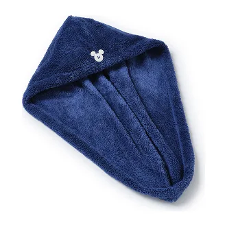 Turbante per capelli blu con logo di Topolino, premio della raccolta Conad Disney Home