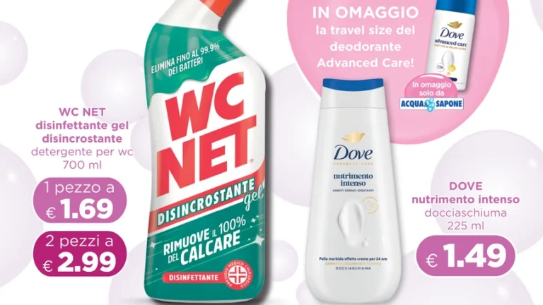 Volantino Acqua & Sapone dall’11 ottobre 2026: tutte le offerte