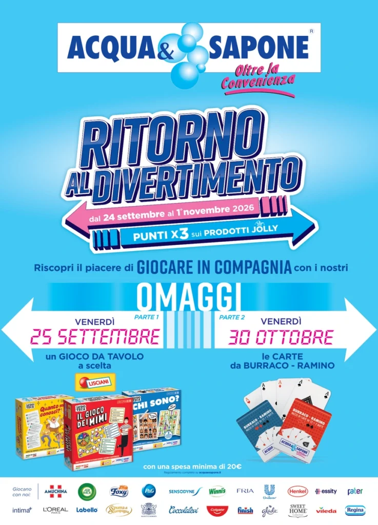 Volantino Acqua & Sapone · Offerte nazionali, pagina 18 di 19
