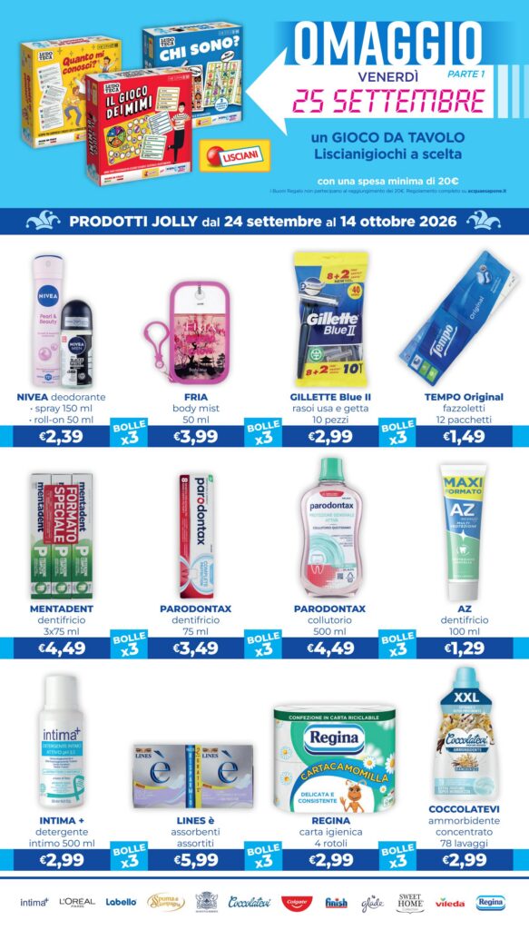 Volantino Acqua & Sapone · Lazio, Lombardia, Campania e altre regioni, pagina 3 di 27