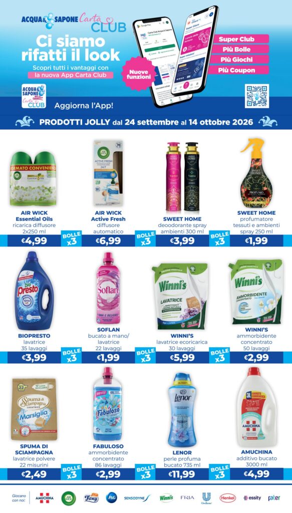 Volantino Acqua & Sapone · Lazio, Lombardia, Campania e altre regioni, pagina 4 di 27
