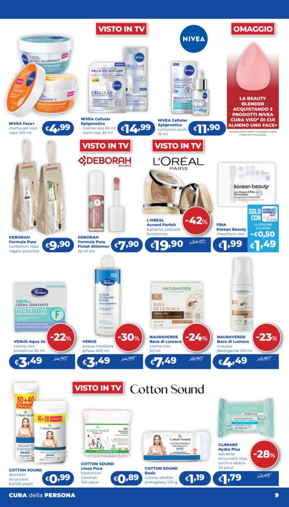 Volantino Acqua & Sapone · Lazio, Lombardia, Campania e altre regioni, pagina 9 di 27