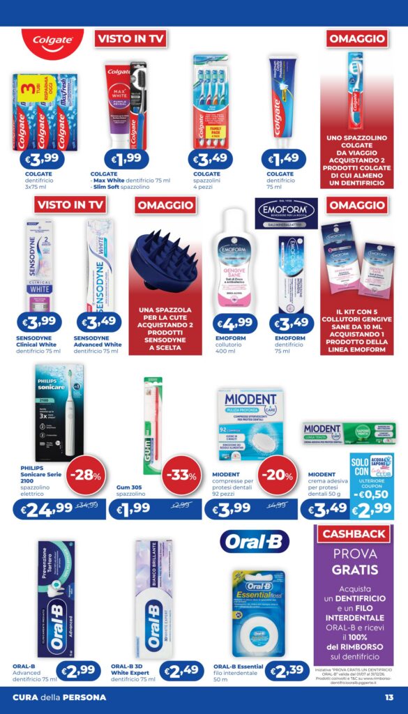 Volantino Acqua & Sapone · Lazio, Lombardia, Campania e altre regioni, pagina 13 di 27
