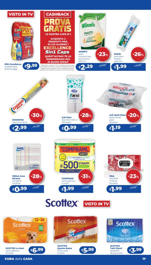 Volantino Acqua & Sapone · Lazio, Lombardia, Campania e altre regioni, pagina 17 di 27