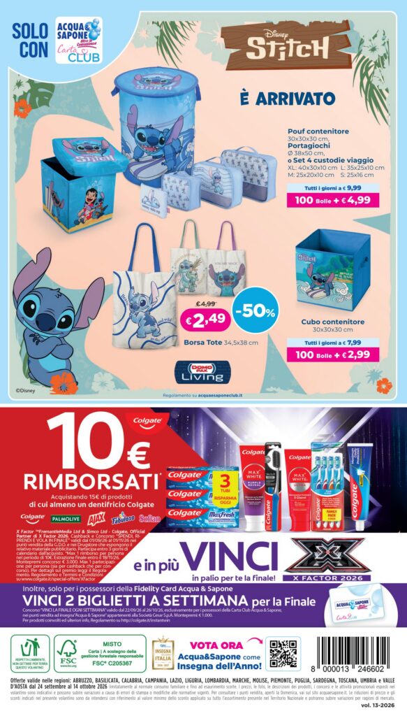 Volantino Acqua & Sapone · Lazio, Lombardia, Campania e altre regioni, pagina 24 di 27