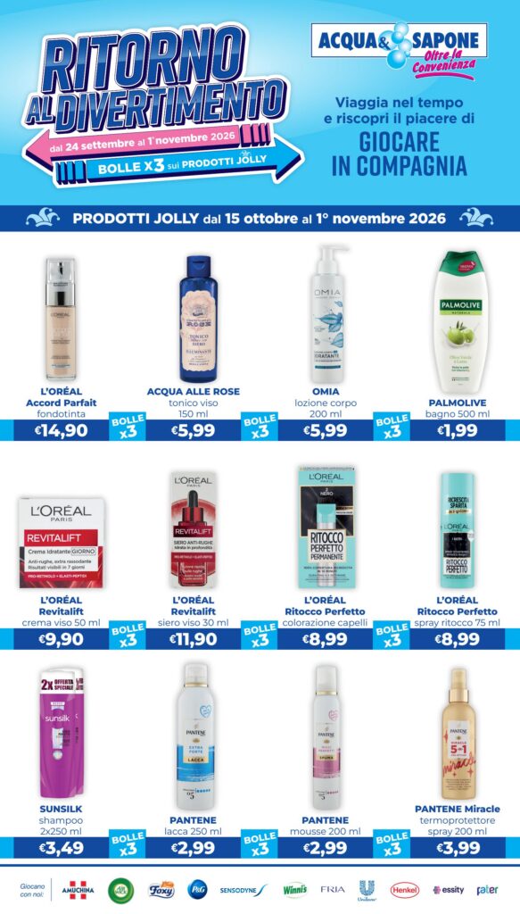 Volantino Acqua & Sapone · Lazio, Lombardia, Campania e altre regioni (anteprima), pagina 2 di 21