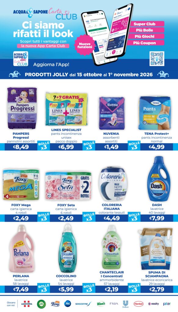 Volantino Acqua & Sapone · Lazio, Lombardia, Campania e altre regioni (anteprima), pagina 4 di 21