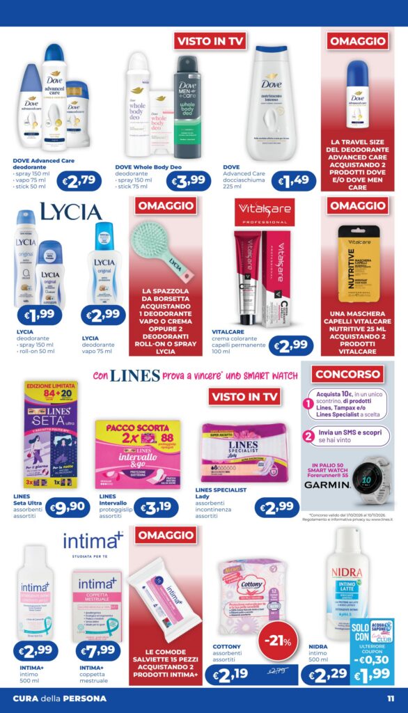Volantino Acqua & Sapone · Lazio, Lombardia, Campania e altre regioni (anteprima), pagina 11 di 21