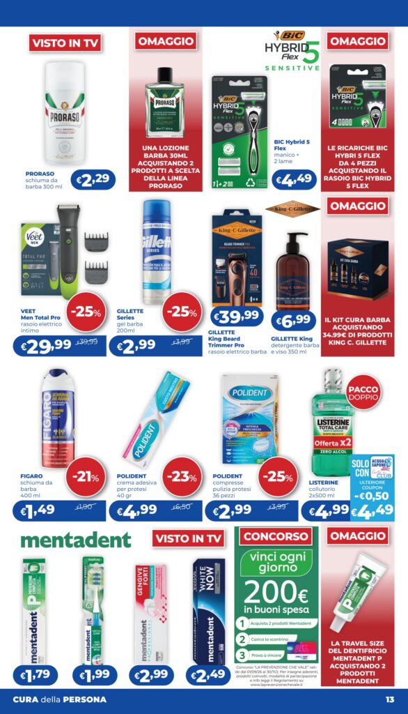 Volantino Acqua & Sapone · Lazio, Lombardia, Campania e altre regioni (anteprima), pagina 13 di 21