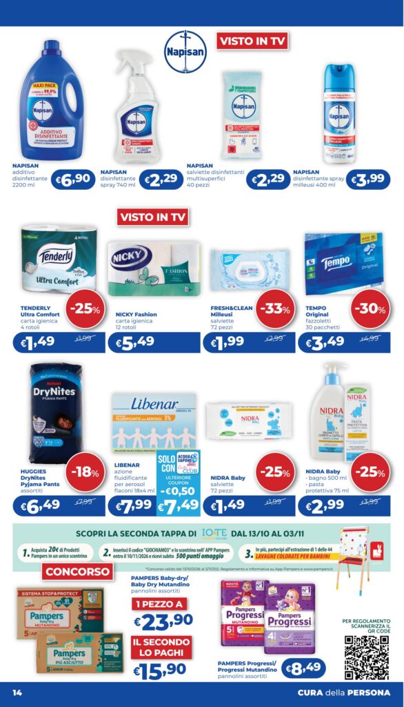 Volantino Acqua & Sapone · Lazio, Lombardia, Campania e altre regioni (anteprima), pagina 14 di 21