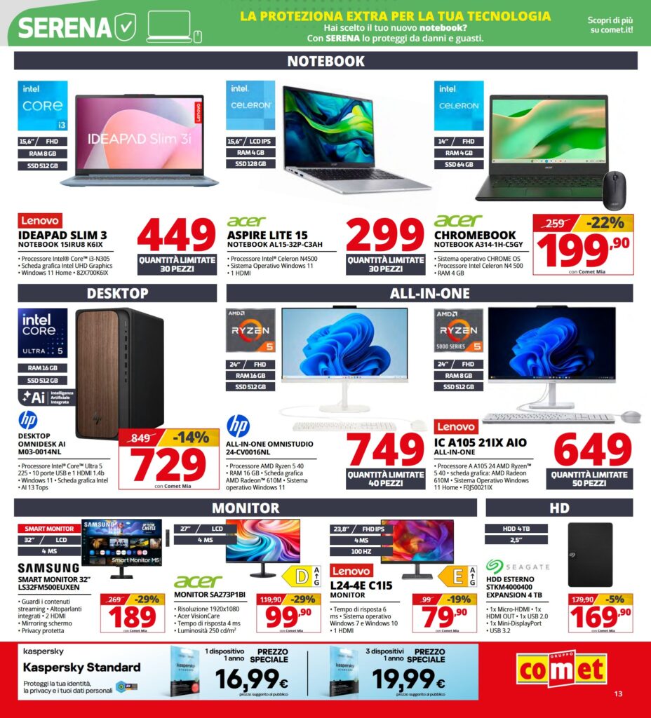 Volantino Comet, pagina 13 di 44