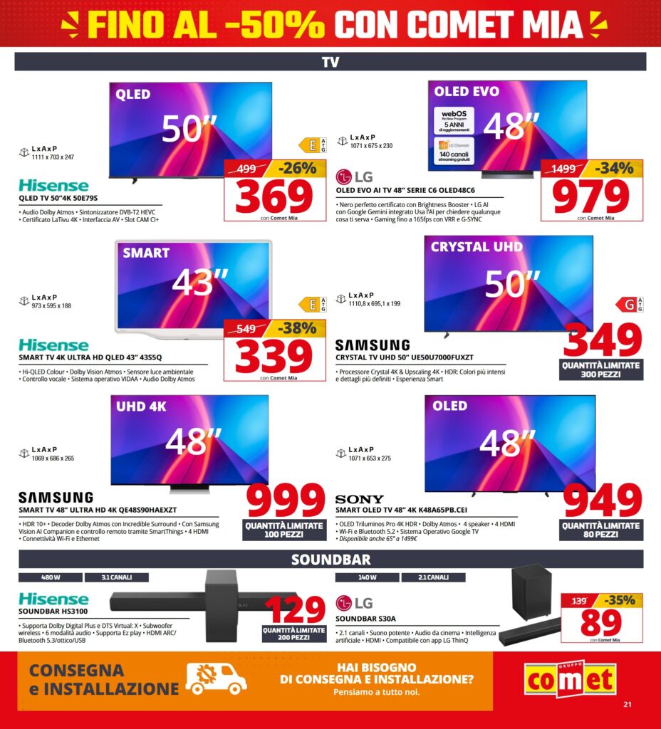 Volantino Comet, pagina 21 di 44