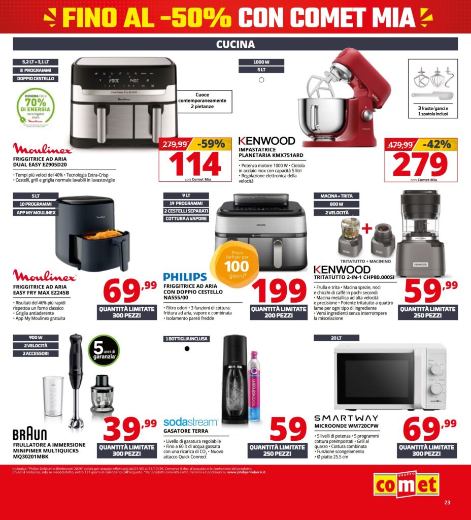 Volantino Comet, pagina 23 di 44