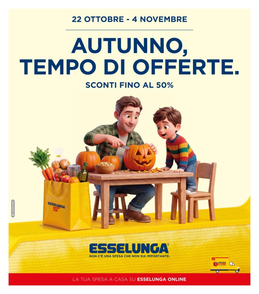 Copertina del volantino Esselunga